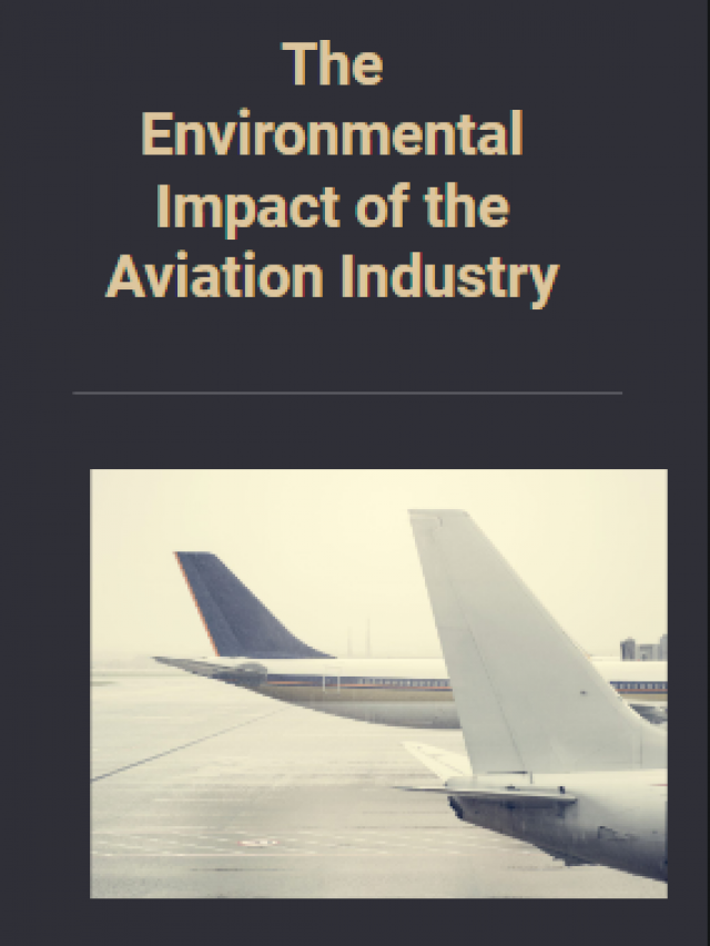 The Environmental Impact of the Aviation Industry